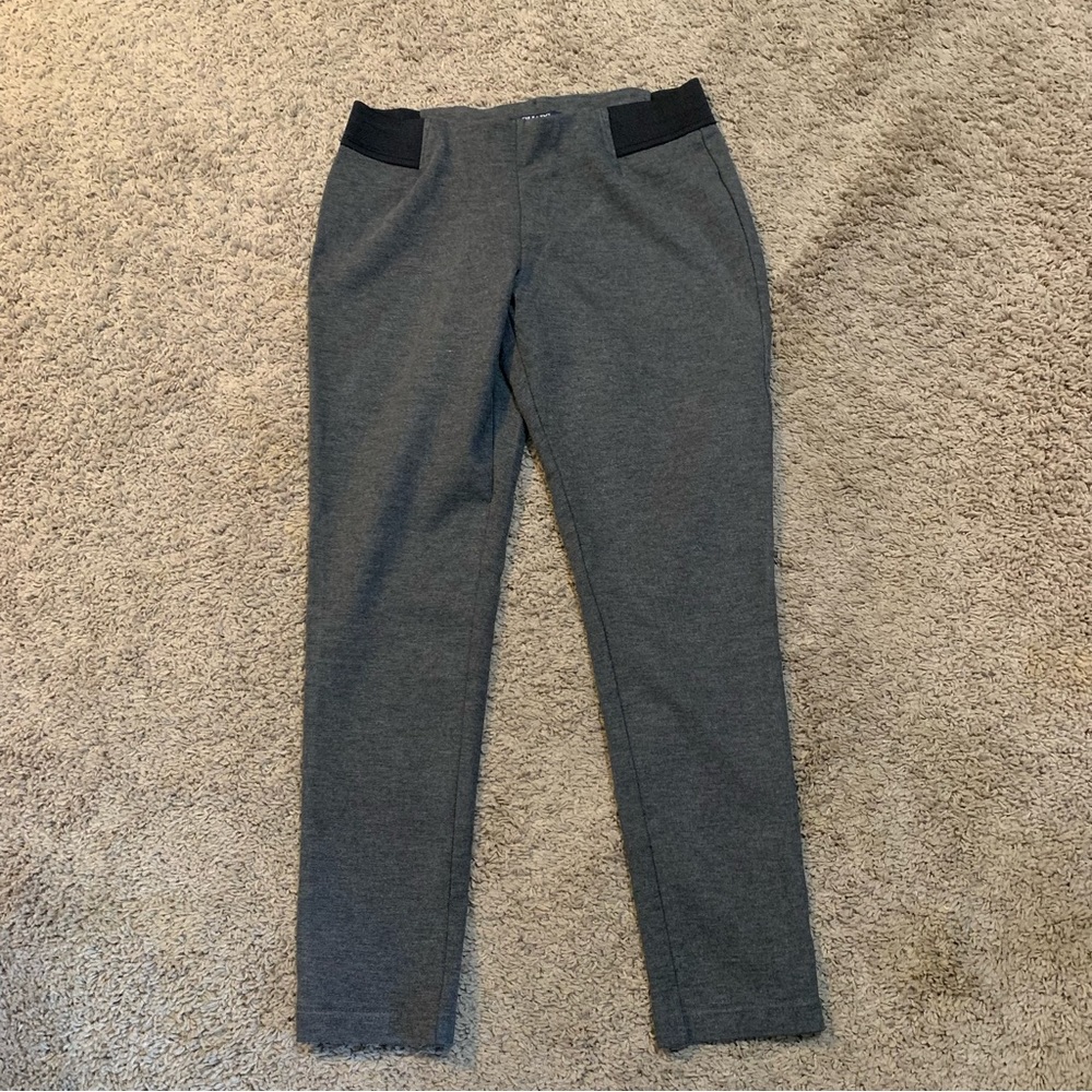 Chaps Gray Legging Pants Medium